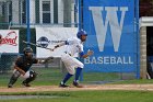 Baseball vs MIT  Wheaton College Baseball vs MIT during NEWMAC Championship Tournament. - (Photo by Keith Nordstrom) : Wheaton, baseball, NEWMAC